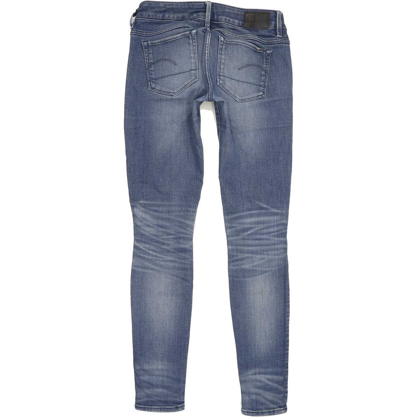 G-Star 3301 Low Women Blue Skinny Slim Stretch Jeans W26 L30