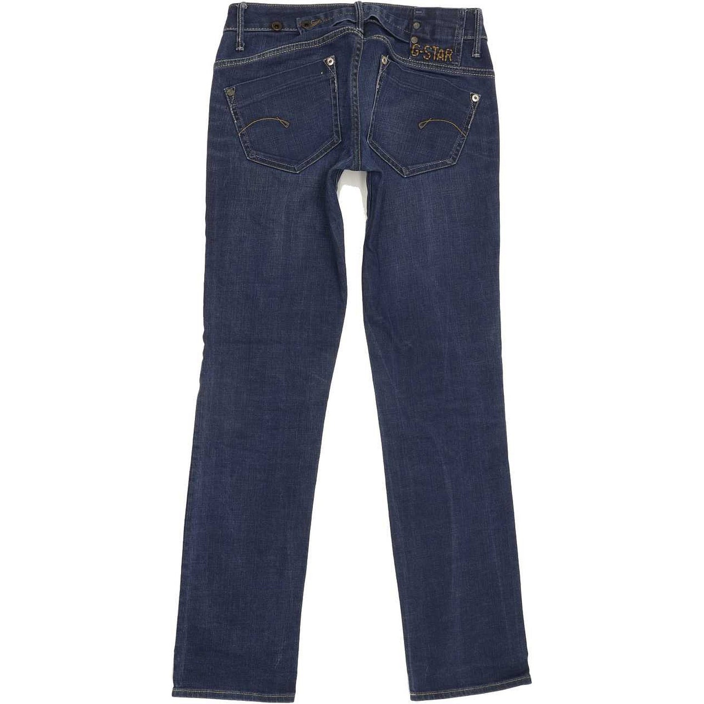 G-Star Midge Women Blue Straight Slim Stretch Jeans W27 L31
