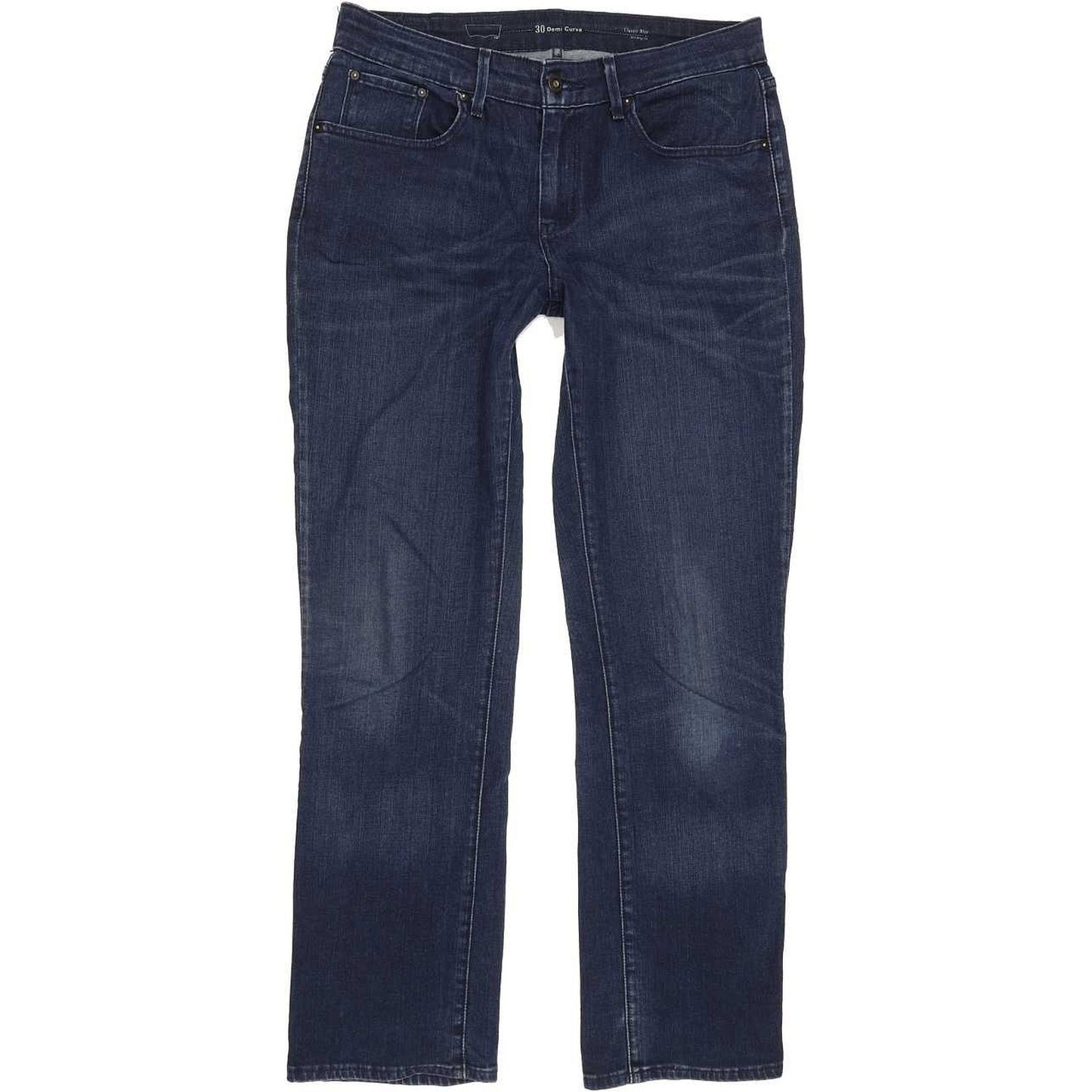 Levi's Demi Curve Women Blue Straight Classic Stretch Jeans W30 L29