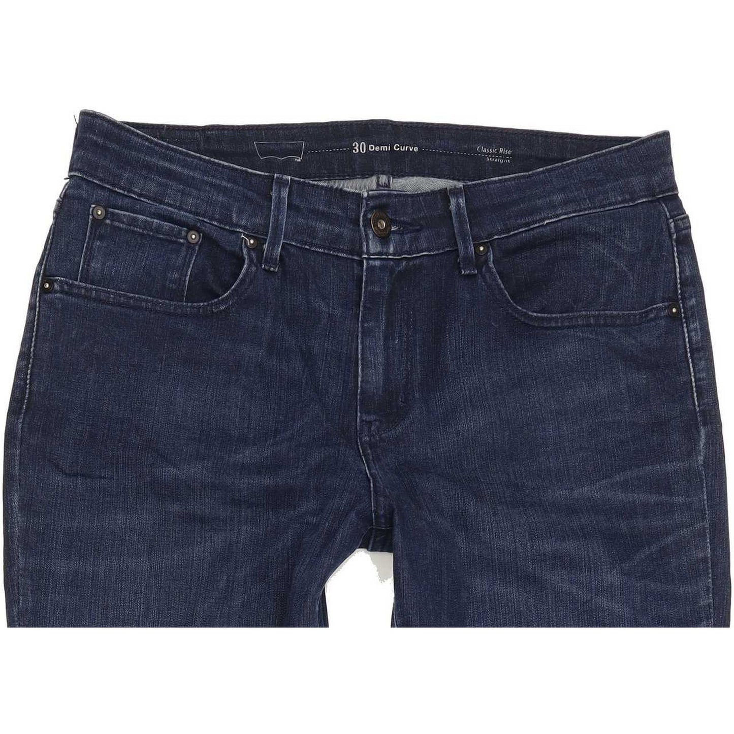 Levi's Demi Curve Women Blue Straight Classic Stretch Jeans W30 L29
