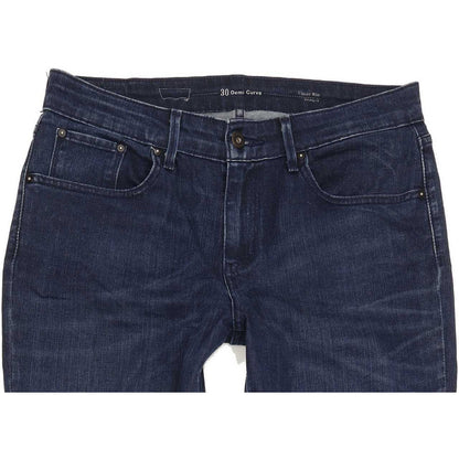 Levi's Demi Curve Women Blue Straight Classic Stretch Jeans W30 L29