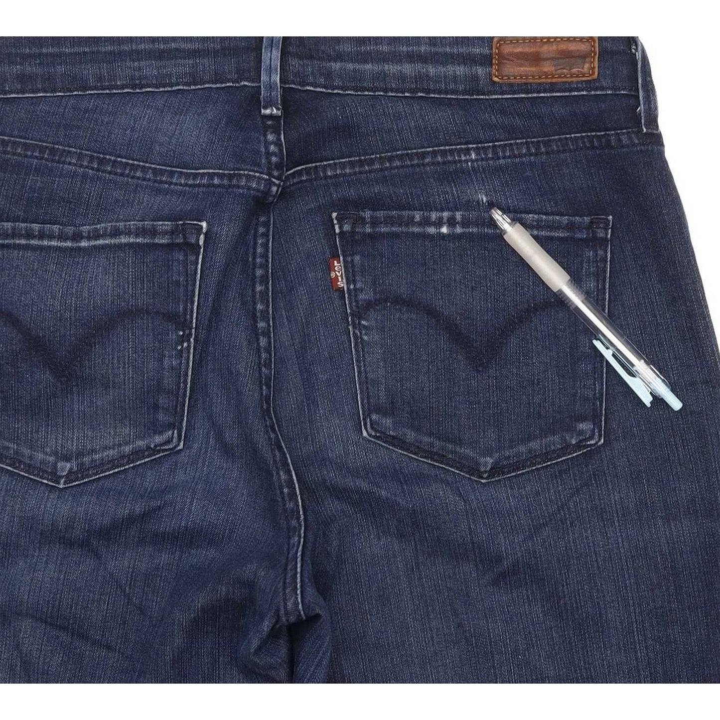 Levi's Demi Curve Women Blue Straight Classic Stretch Jeans W30 L29