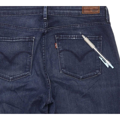 Levi's Demi Curve Women Blue Straight Classic Stretch Jeans W30 L29