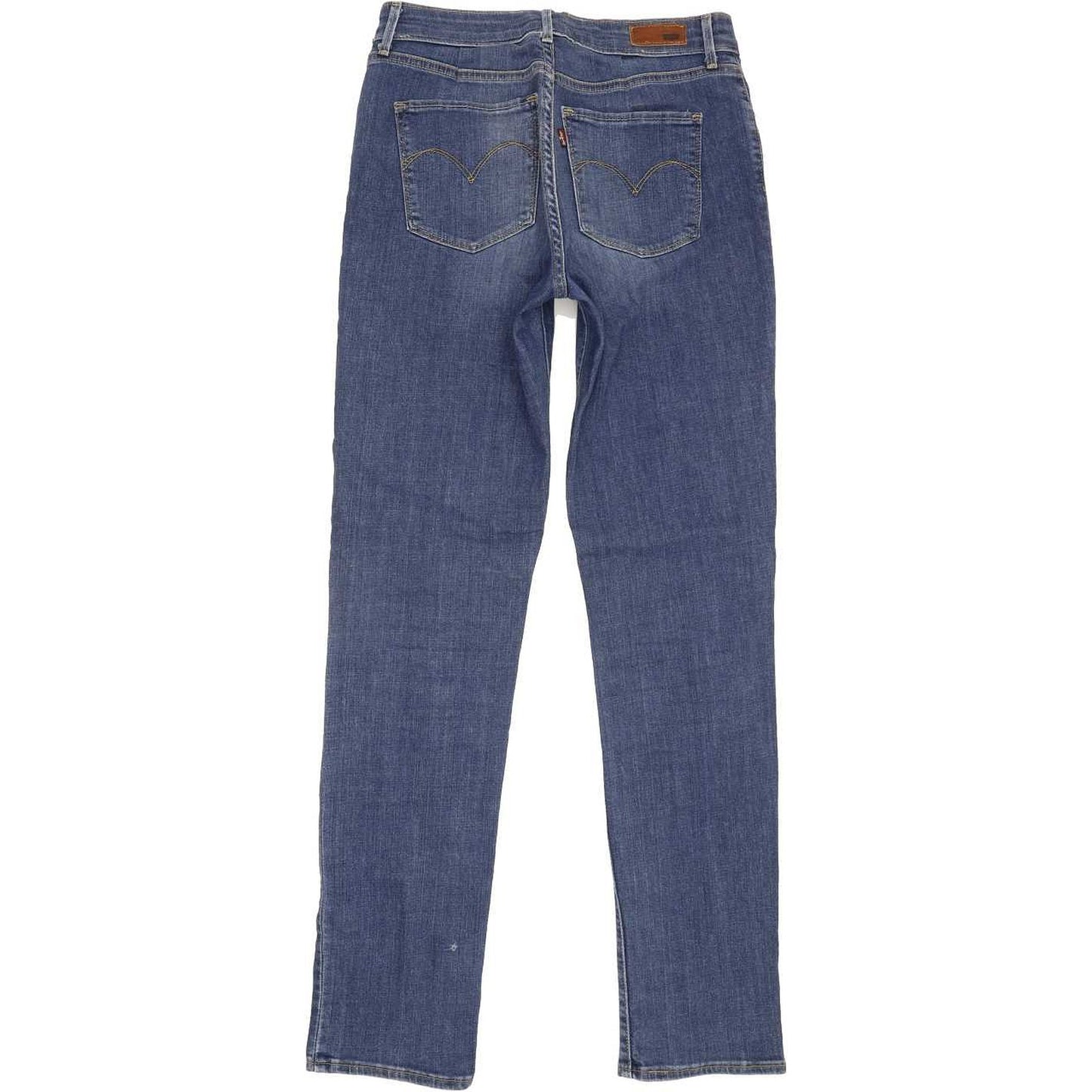 Levi's Women Blue Straight Slim Stretch Jeans W28 L32