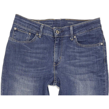 Levi's Women Blue Straight Slim Stretch Jeans W28 L32