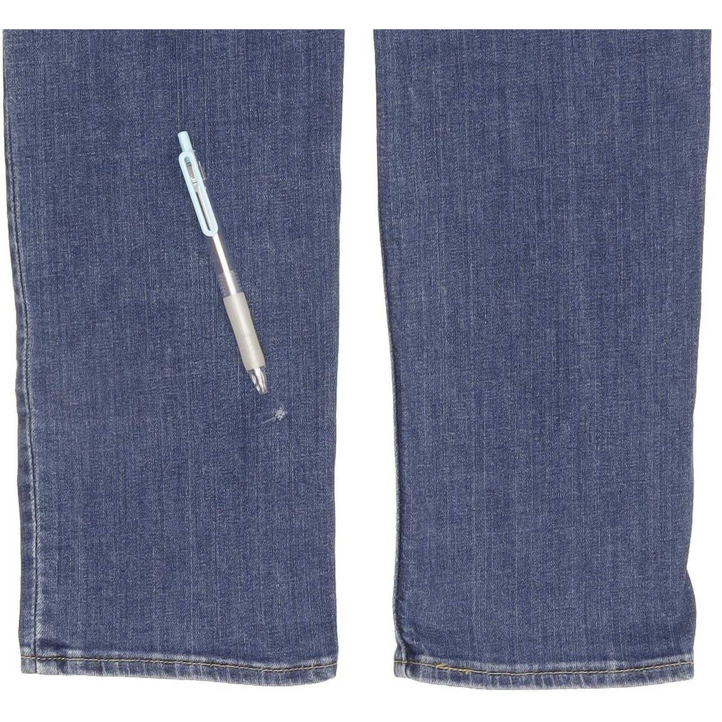 Levi's Women Blue Straight Slim Stretch Jeans W28 L32