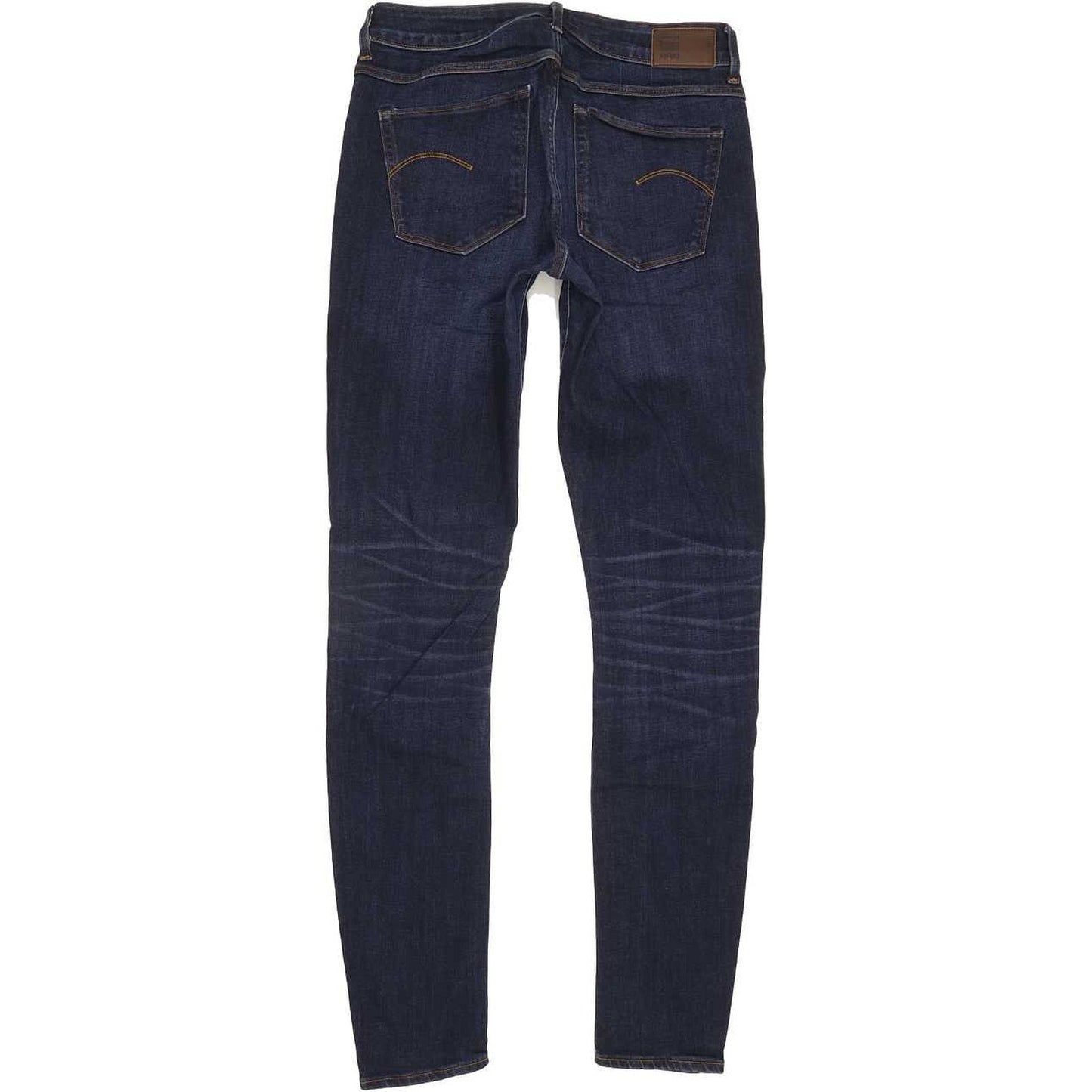 G-Star 3301 Deconst Mid Women Blue Skinny Regular Stretch Jeans W29 L32