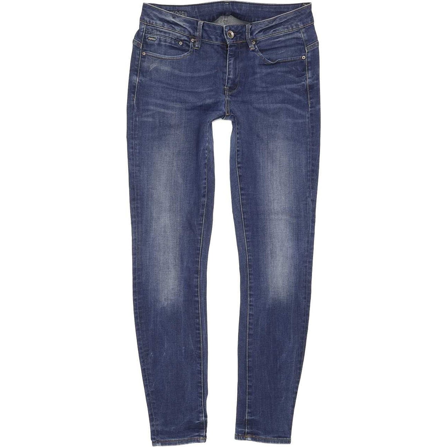 G-Star Midge Women Blue Skinny Slim Jeans W26 L29