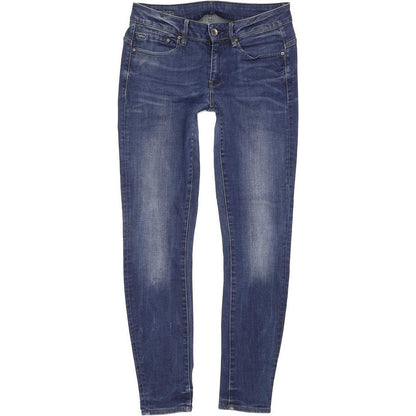 G-Star Midge Women Blue Skinny Slim Jeans W26 L29