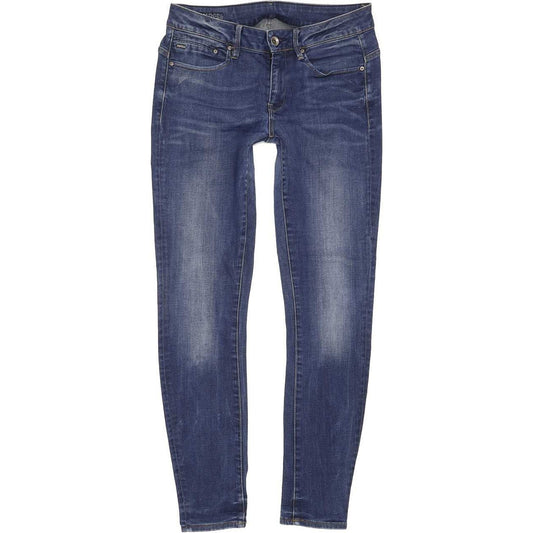 G-Star Midge Women Blue Skinny Slim Jeans W26 L29