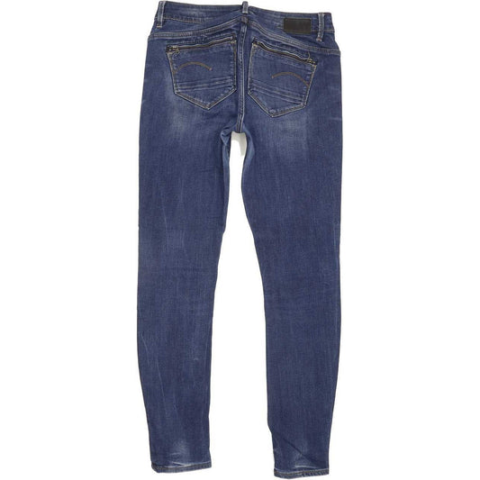 G-Star Midge Women Blue Skinny Slim Jeans W26 L29