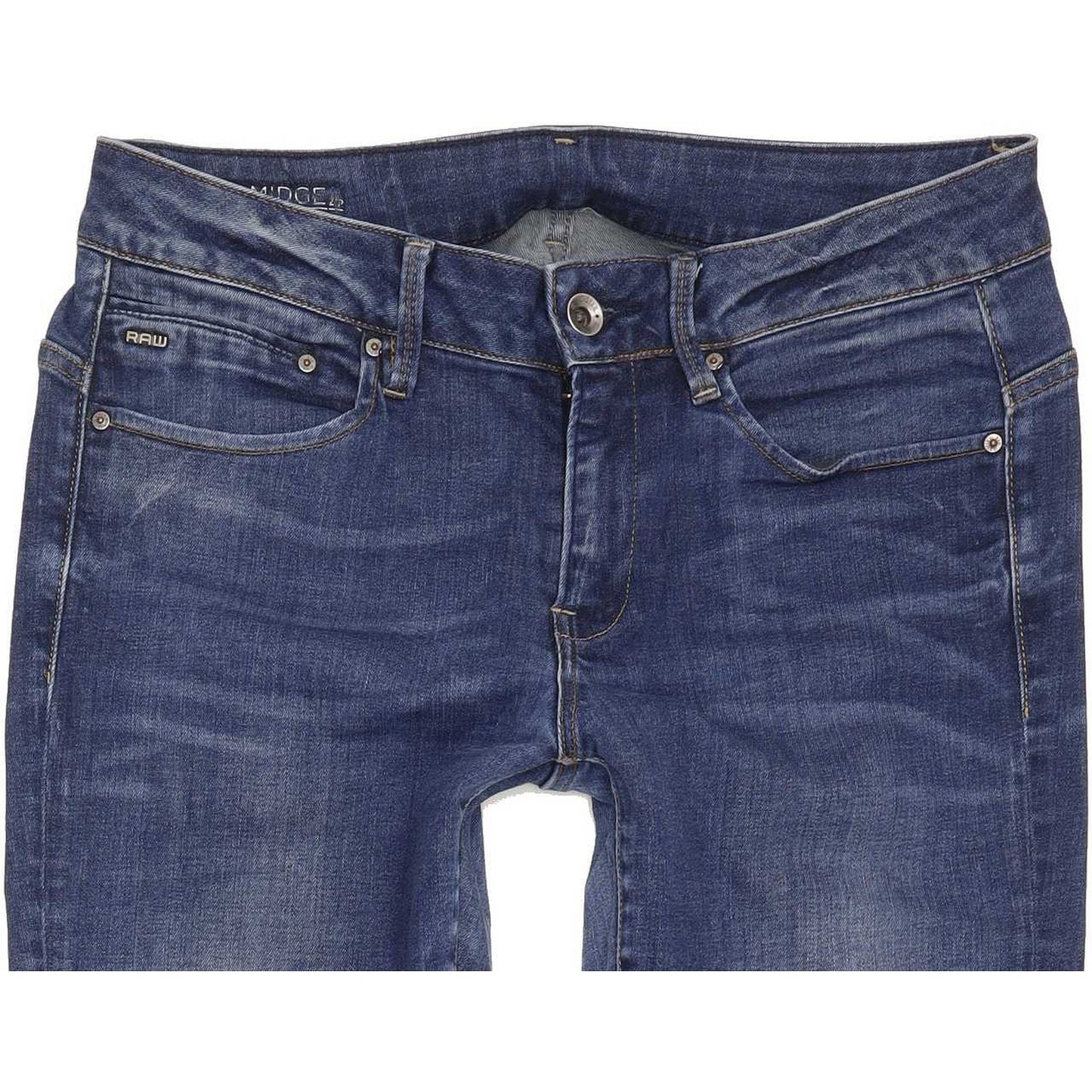 G-Star Midge Women Blue Skinny Slim Jeans W26 L29