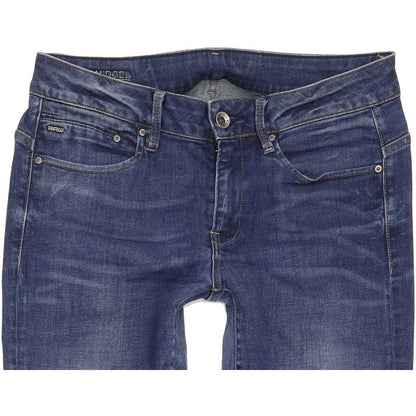 G-Star Midge Women Blue Skinny Slim Jeans W26 L29