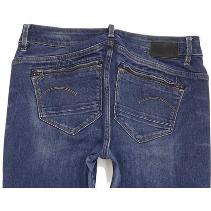 G-Star Midge Women Blue Skinny Slim Jeans W26 L29