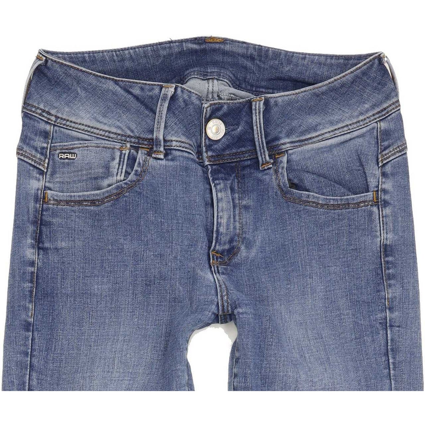 G-Star Women Blue Skinny Slim Jeans W28 L28