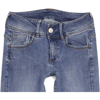 G-Star Women Blue Skinny Slim Jeans W28 L28