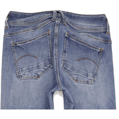G-Star Women Blue Skinny Slim Jeans W28 L28