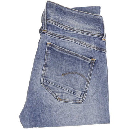 G-Star Women Blue Skinny Slim Jeans W28 L28