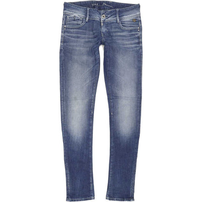 G-Star Royce Women Blue Skinny Slim Stretch Jeans W27 L31