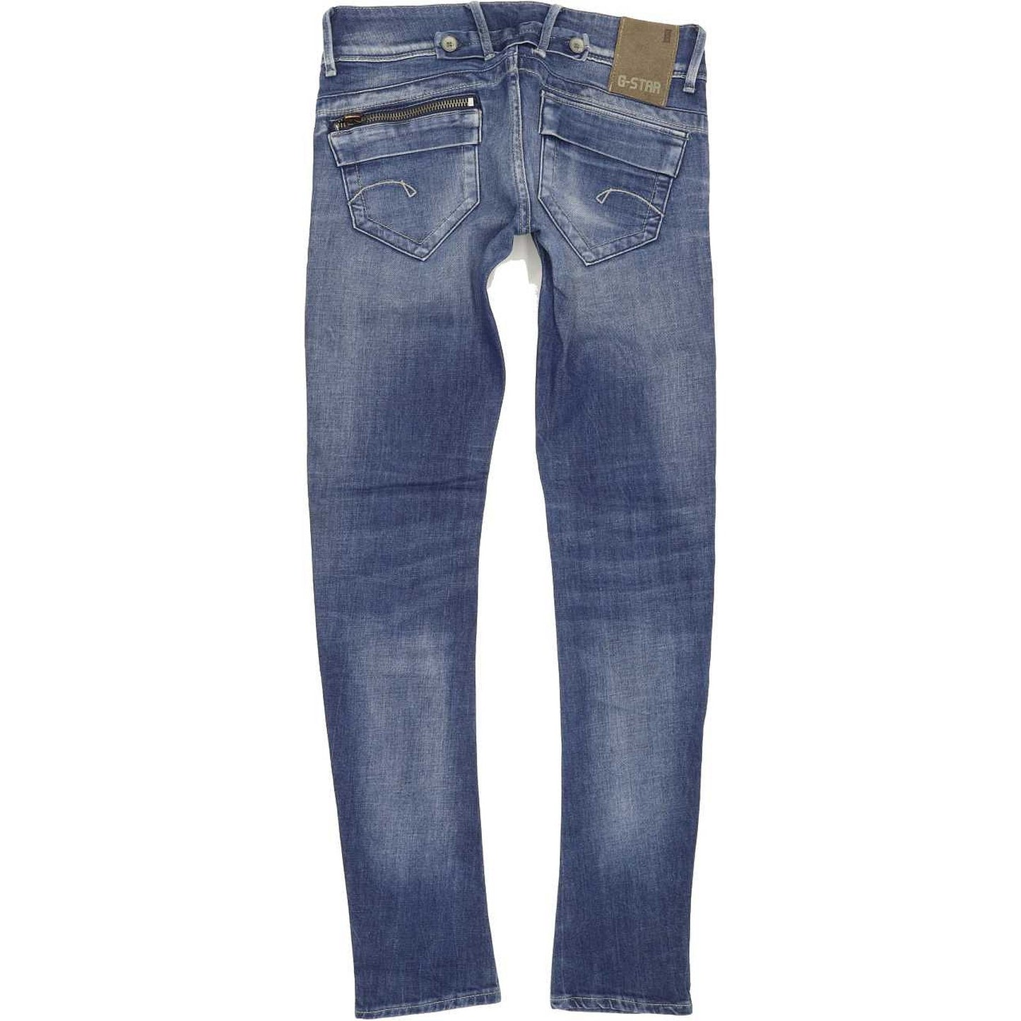 G-Star Royce Women Blue Skinny Slim Stretch Jeans W27 L31