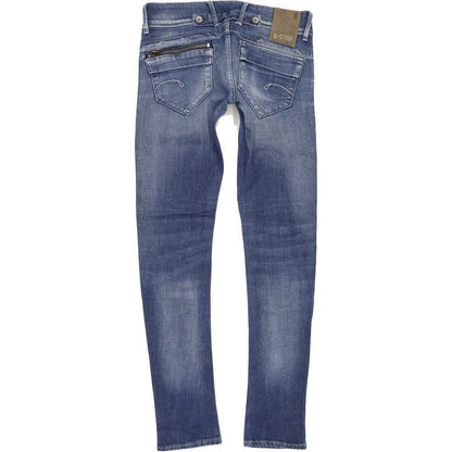 G-Star Royce Women Blue Skinny Slim Stretch Jeans W27 L31