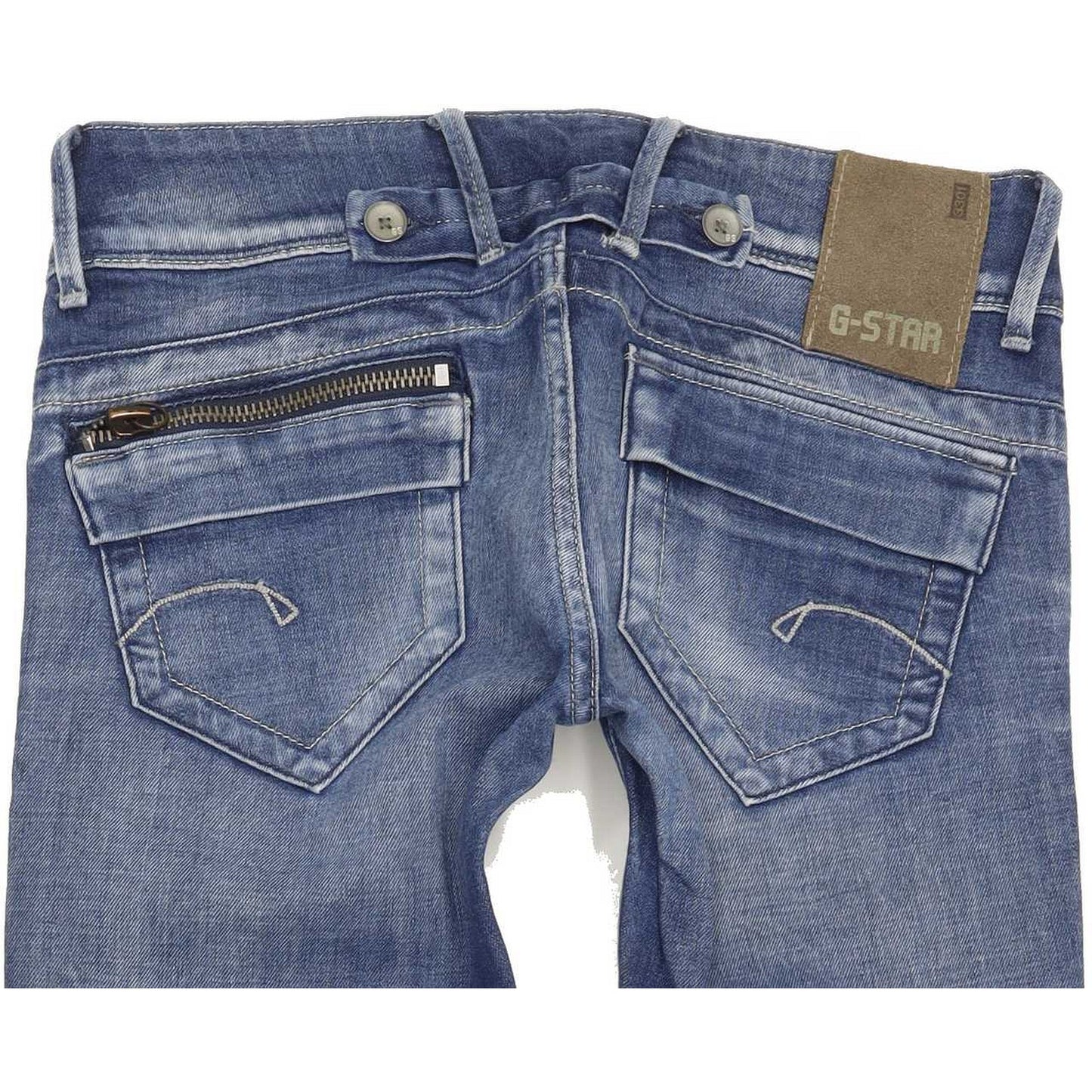 G-Star Royce Women Blue Skinny Slim Stretch Jeans W27 L31