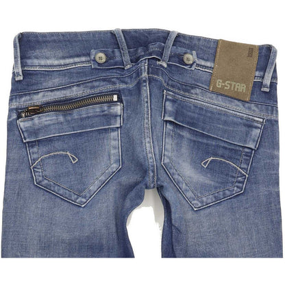 G-Star Royce Women Blue Skinny Slim Stretch Jeans W27 L31