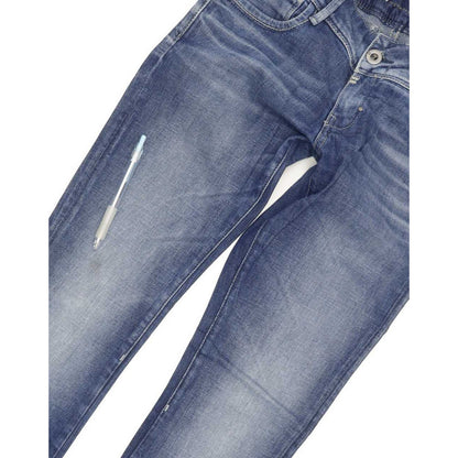 G-Star Royce Women Blue Skinny Slim Stretch Jeans W27 L31