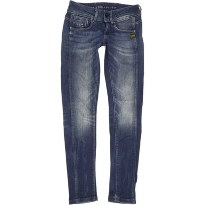 G-Star Midge Cody Women Blue Skinny Slim Stretch Jeans W24 L30
