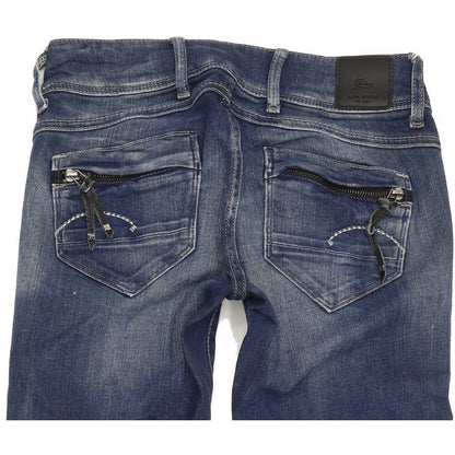 G-Star Midge Cody Women Blue Skinny Slim Stretch Jeans W24 L30