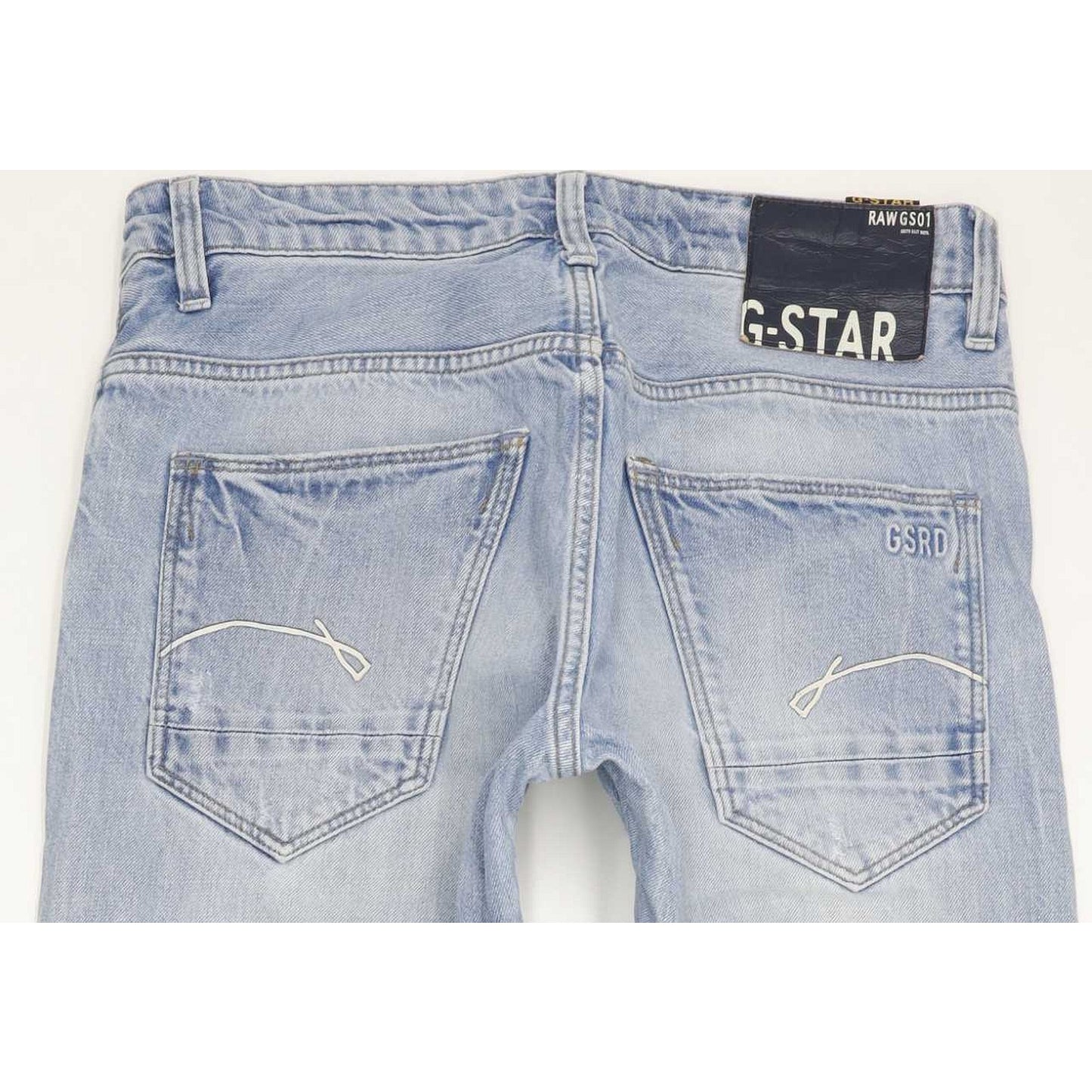 G-Star Morris Low Men Blue Straight Regular Jeans W30 L34