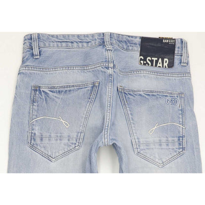 G-Star Morris Low Men Blue Straight Regular Jeans W30 L34