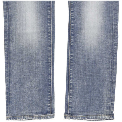 G-Star Midge Saddle Mid Women Blue Straight Slim Jeans W26 L26