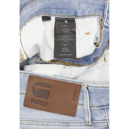 G-Star 3301 Men Blue Straight Slim Stretch Jeans W30 L29