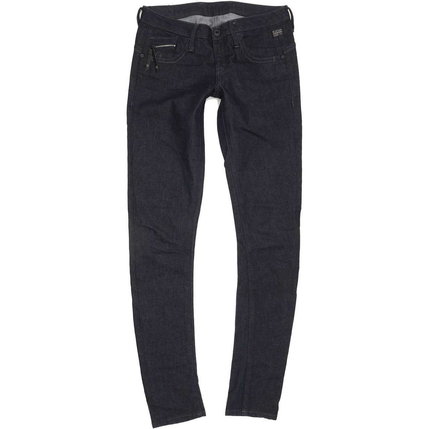 G-Star New Ocean Women Blue Skinny Slim Stretch Jeans W27 L32