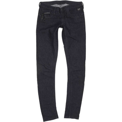 G-Star New Ocean Women Blue Skinny Slim Stretch Jeans W27 L32