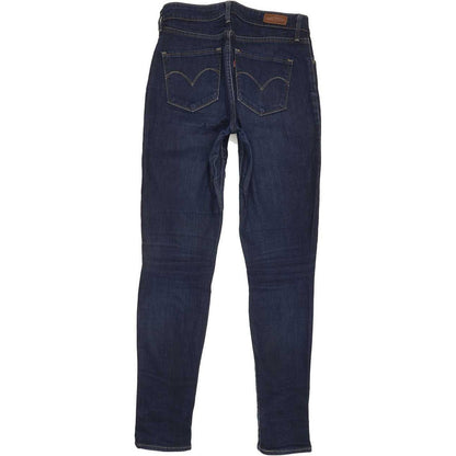 Levi's High Rise Women Blue Skinny Stretch Jeans W27 L31