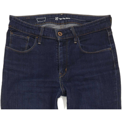 Levi's High Rise Women Blue Skinny Stretch Jeans W27 L31