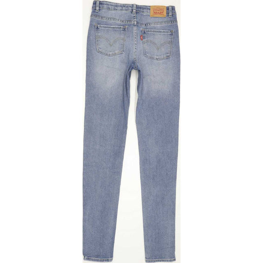 Levi's 720 Kids High Rise Blue Skinny Stretch Jeans W24 L30