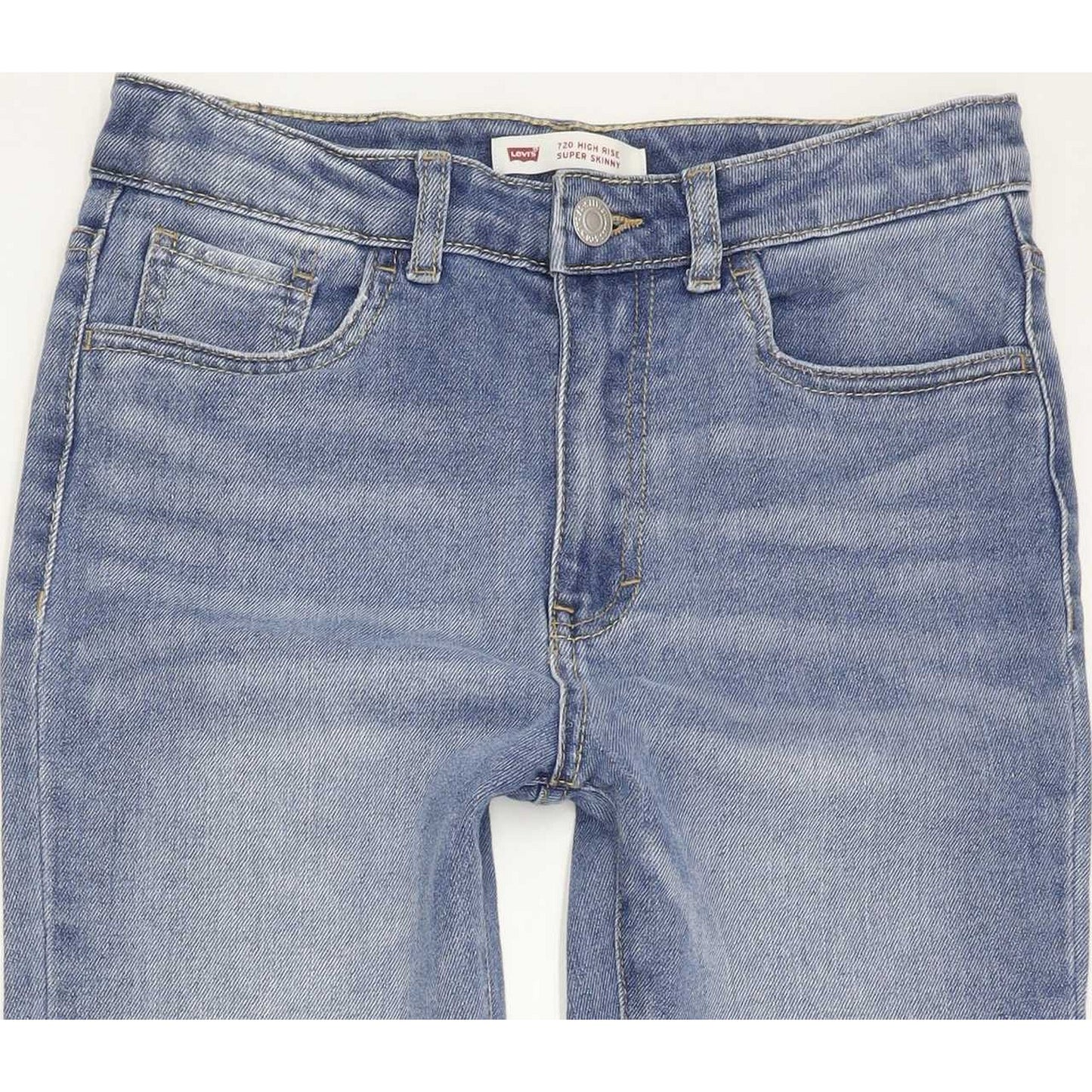 Levi's 720 Kids High Rise Blue Skinny Stretch Jeans W24 L30