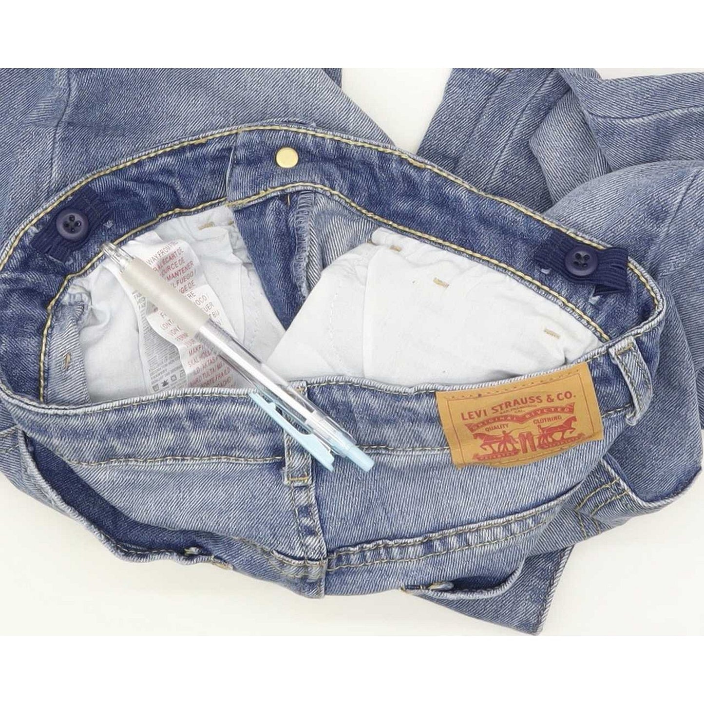 Levi's 720 Kids High Rise Blue Skinny Stretch Jeans W24 L30