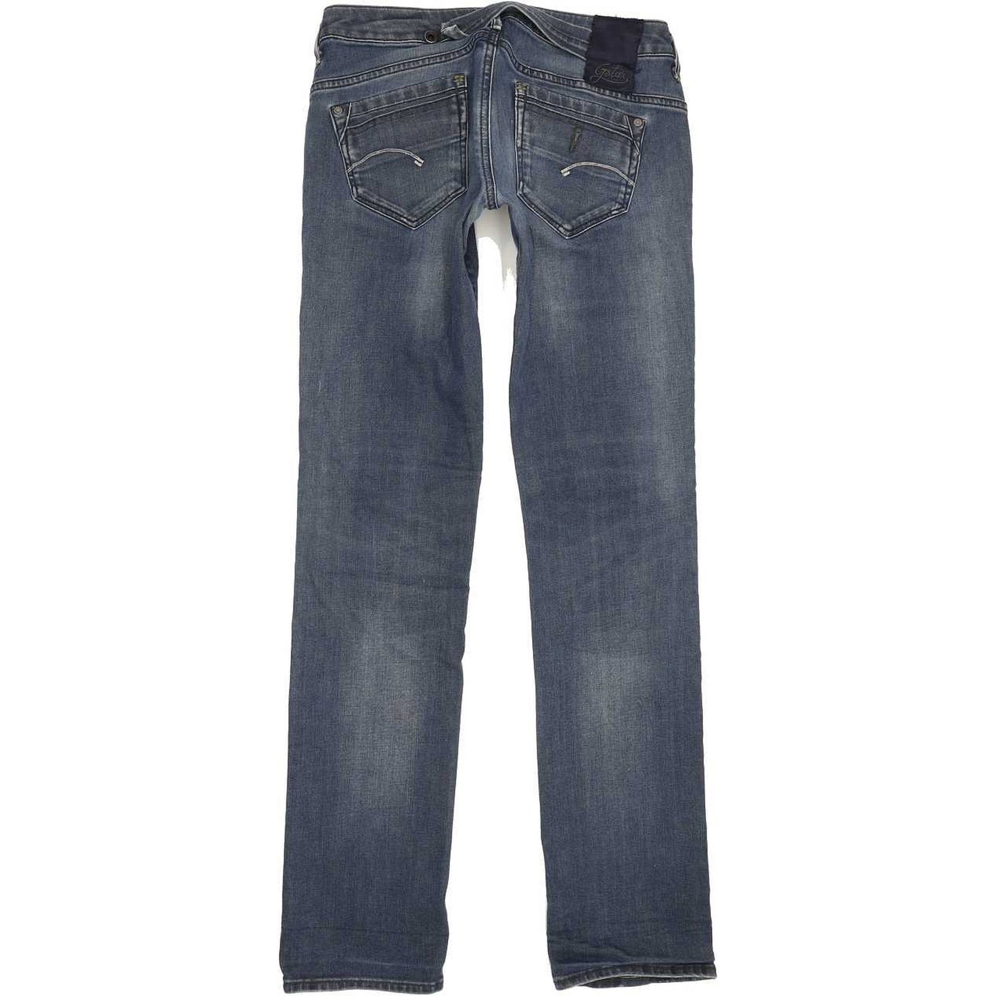 G-Star Midge Ivy Women Blue Straight Slim Jeans W29 L33