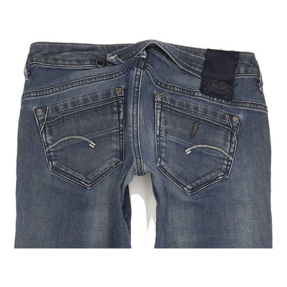 G-Star Midge Ivy Women Blue Straight Slim Jeans W29 L33