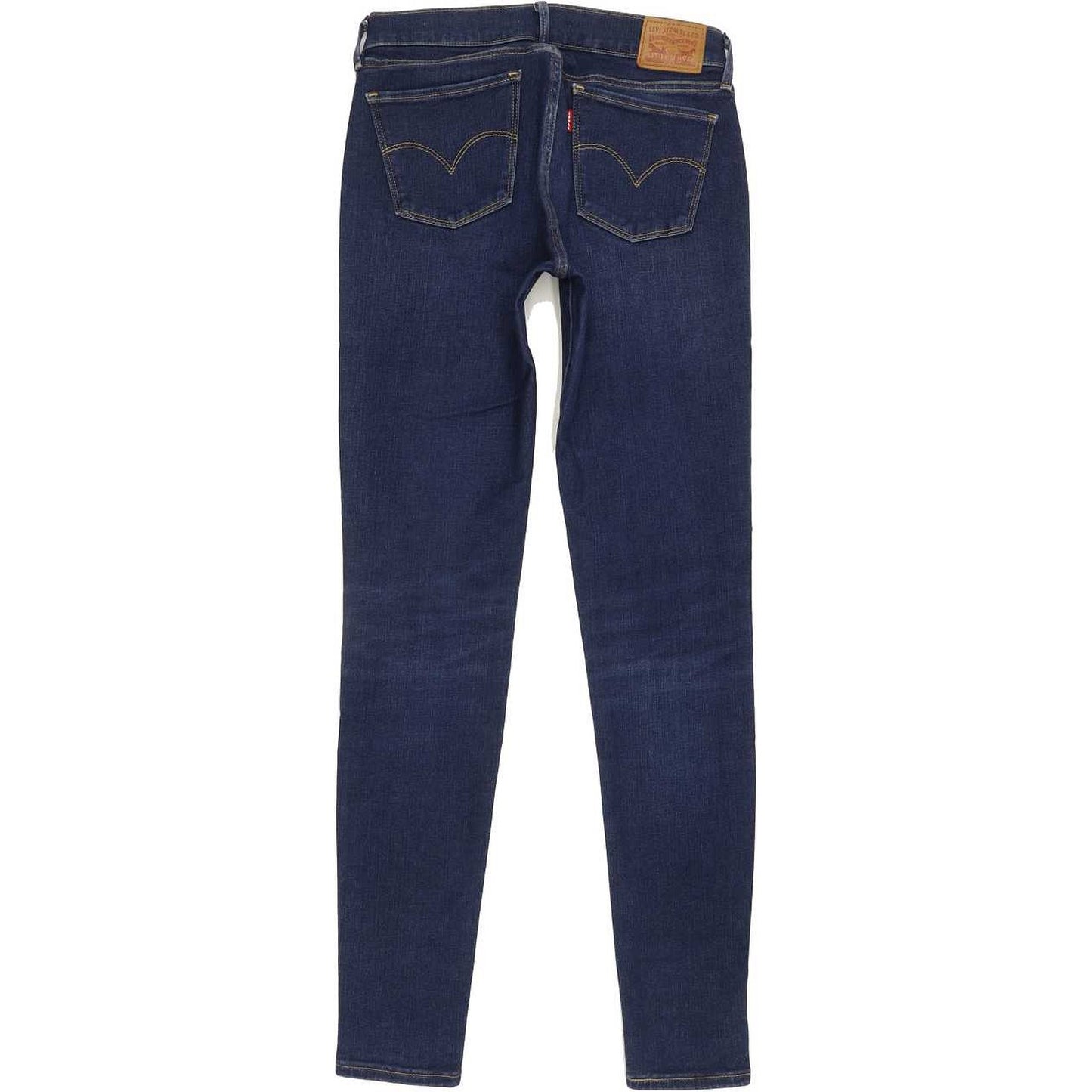 Levi's 710 Super Women Blue Skinny Slim Stretch Jeans W28 L31