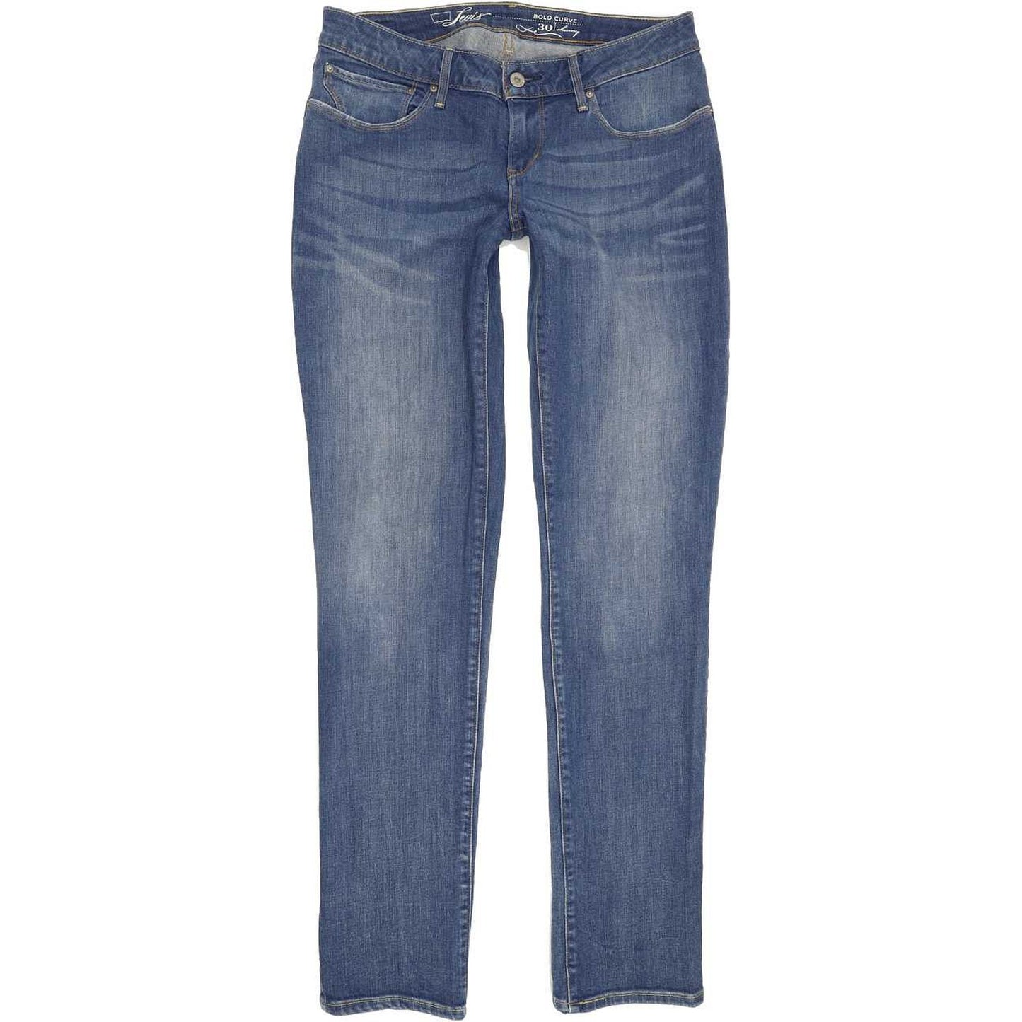 Levi's Bold Curve Women Blue Skinny Slim Stretch Jeans W30 L33
