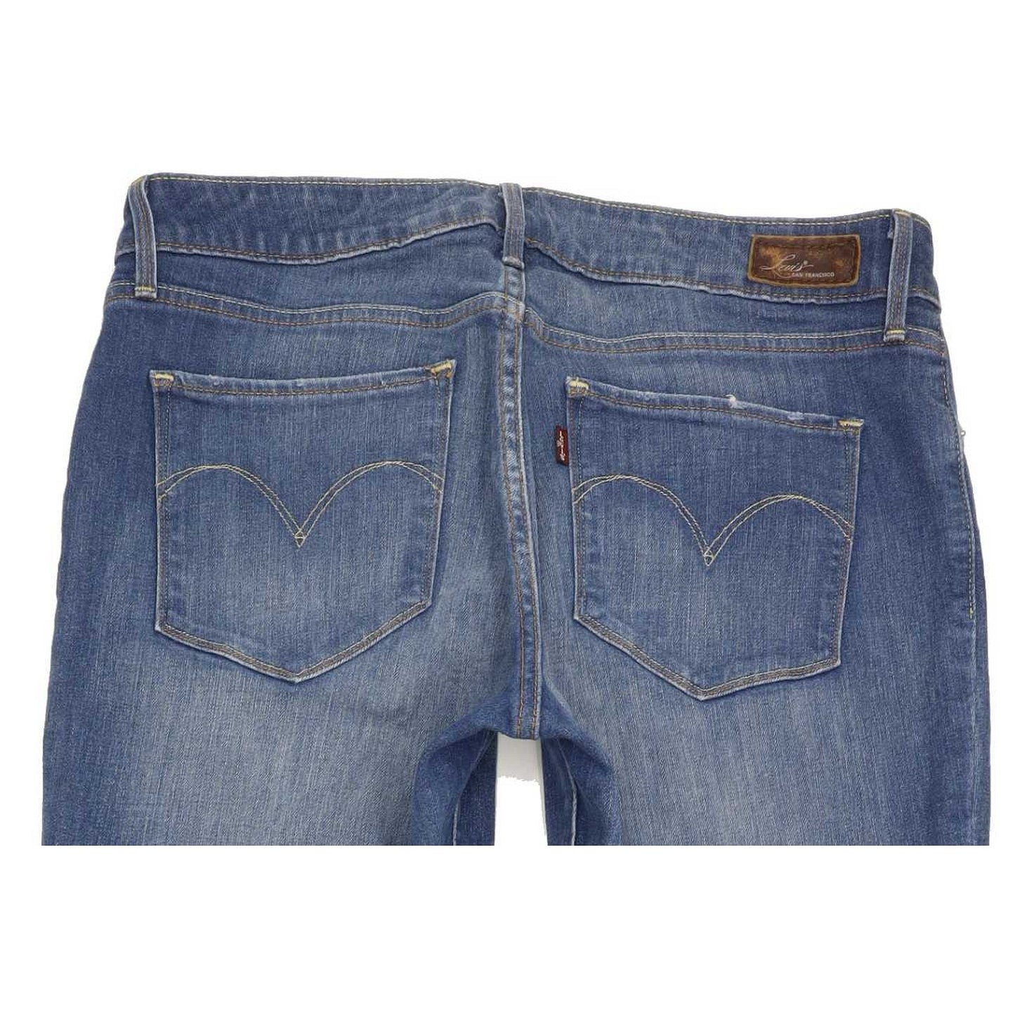 Levi's Bold Curve Women Blue Skinny Slim Stretch Jeans W30 L33