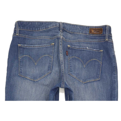 Levi's Bold Curve Women Blue Skinny Slim Stretch Jeans W30 L33