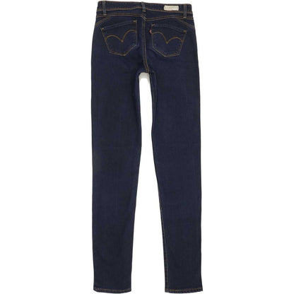 Levi's Revel Slight Curve Women Blue Skinny Slim Stretch Jeans W26 L33