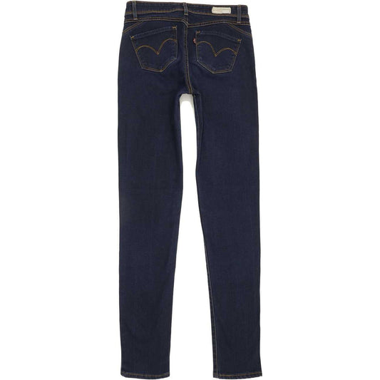 Levi's Revel Slight Curve Women Blue Skinny Slim Stretch Jeans W26 L33