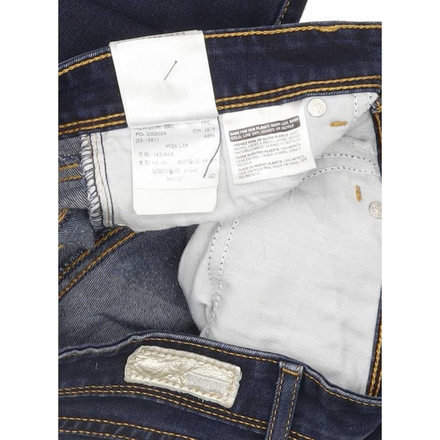 Levi's Revel Slight Curve Women Blue Skinny Slim Stretch Jeans W26 L33